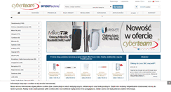 Desktop Screenshot of cyberteam.pl